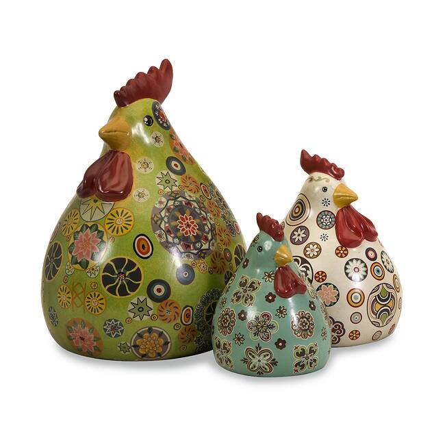 Americana 3-piece Fiesta Chickens