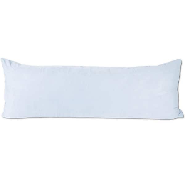 Shop Microsuede Full Length Double Zippered Body Pillow Cover By