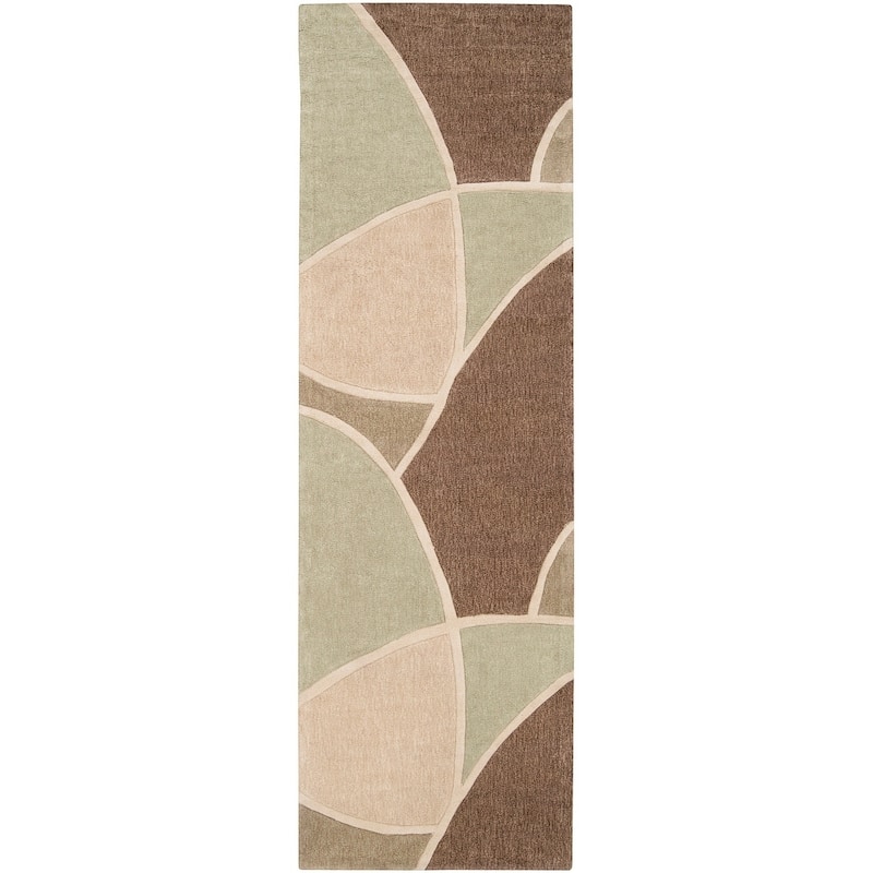 Porch & Den Gervais Hand Tufted Modern & Contemporary Abstract Area Rug