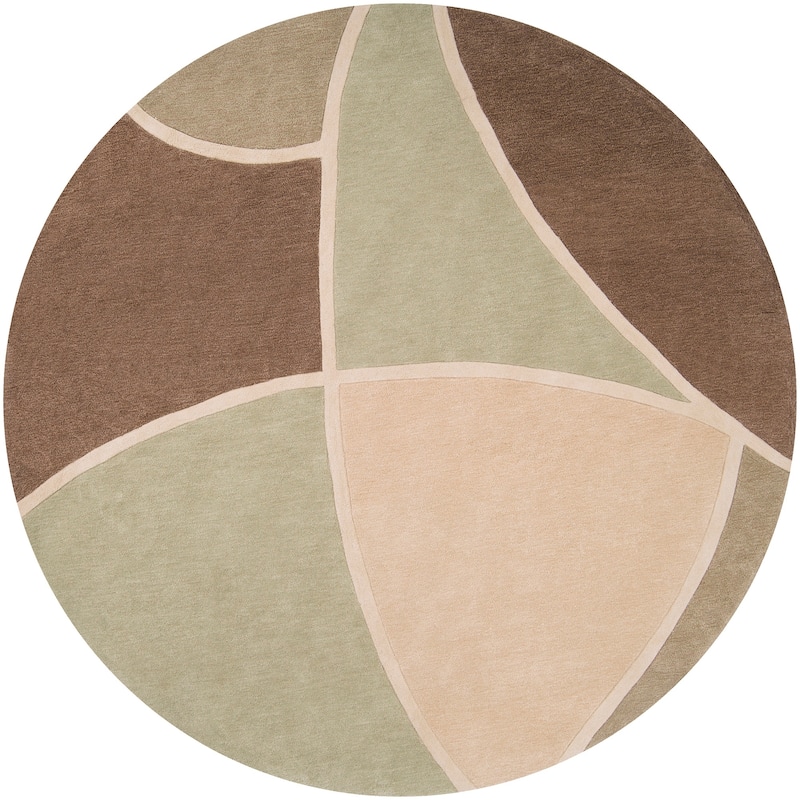 Porch & Den Gervais Hand Tufted Modern & Contemporary Abstract Area Rug