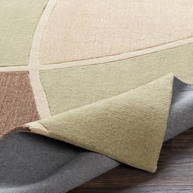 Porch & Den Gervais Hand Tufted Modern & Contemporary Abstract Area Rug