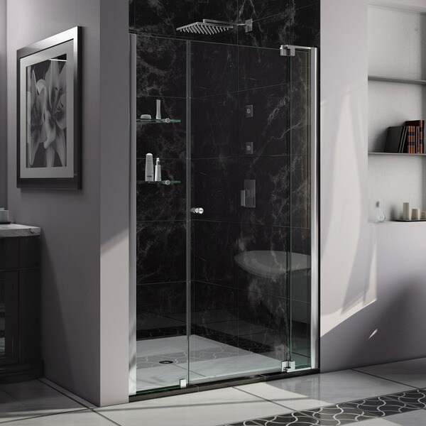 DreamLine Allure 42 to 43inch wide x 73inch high Frameless Pivot