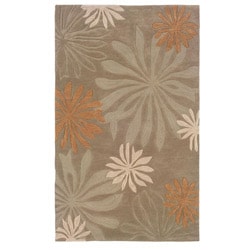 Urban Fashions Hand tufted Taupe Rug (9' x 12'9) 7x9   10x14 Rugs