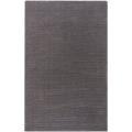 Hand-crafted Solid Brown Casual Ridges Wool Area Rug (7'6 x 9'6) - 7'6 x 9'6