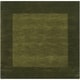 preview thumbnail 54 of 105, Hand Loomed Odessa Solid Bordered Tone-On-Tone Wool Area Rug