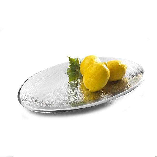 Towle Hammered Aluminum Oval Platter