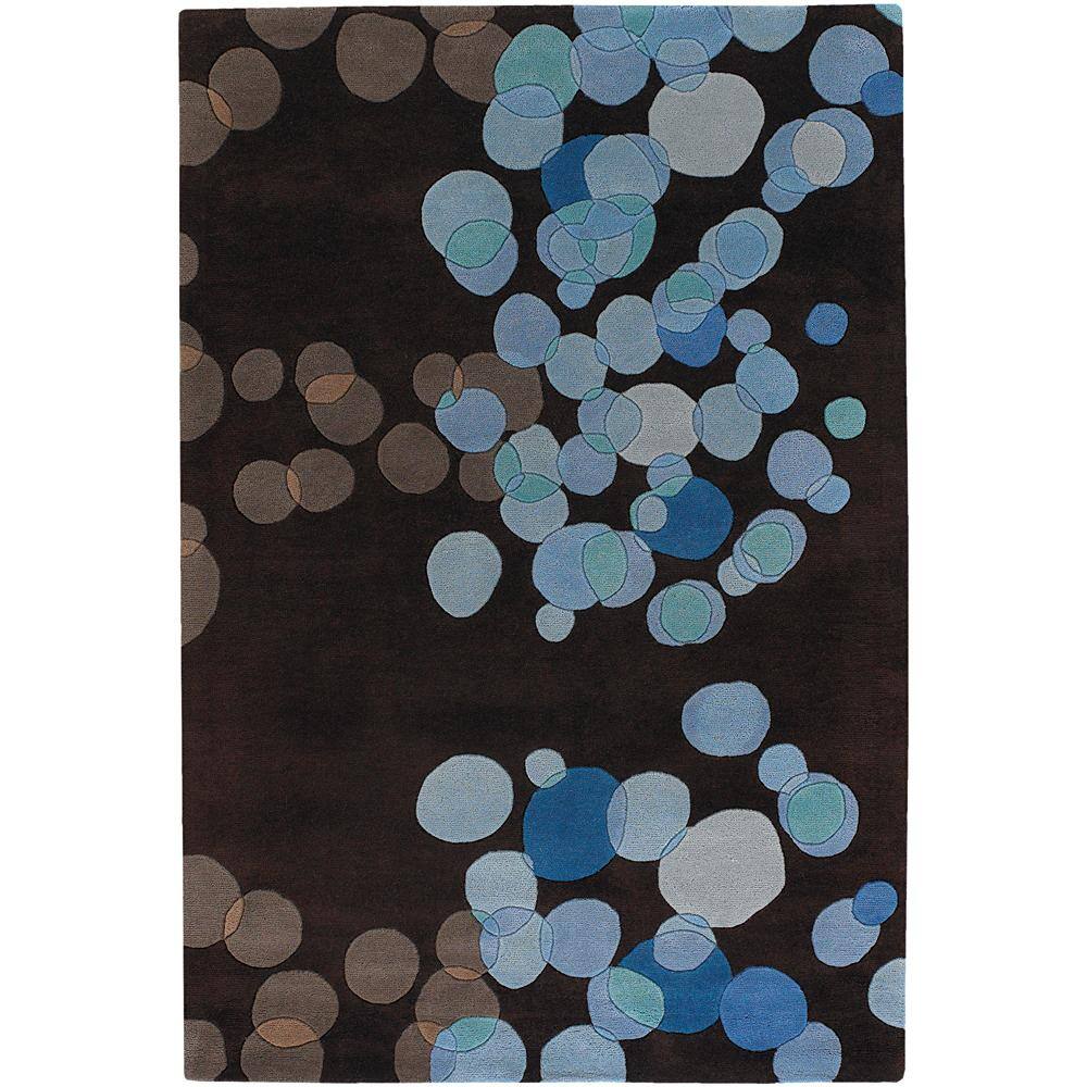 Artist's Loom Hand-tufted Contemporary Geometric Wool Rug (7'9x10'6) - 7'9 x 10'6