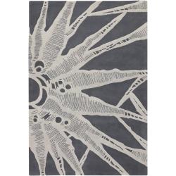 Counterfeit Studio White Star Hand-tufted New Zealand Wool Rug (7'9 x ...
