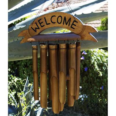 Bamboo 'Welcome' Chime (Indonesia)