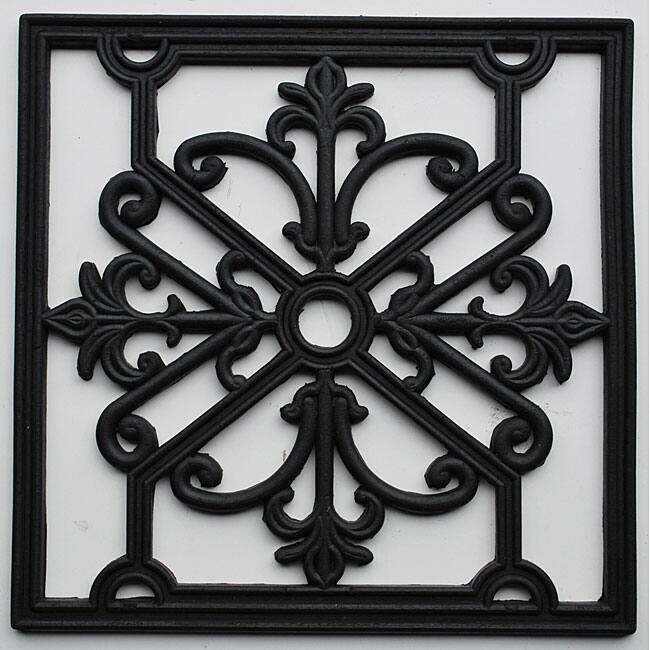 Renaissance Rubber Plant Trivets/ Stepping Stones (Pack of 3)