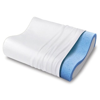 Essentials Contour Gel Memory Foam Pillow - Bed Bath & Beyond - 5657279