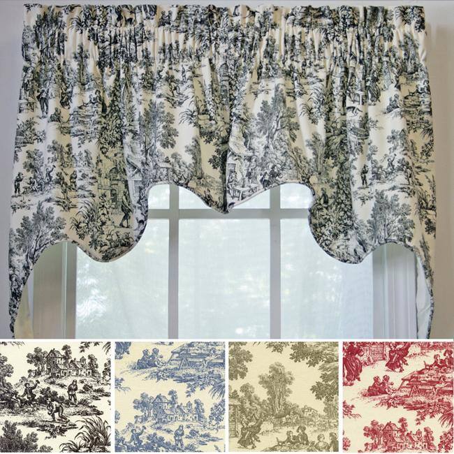Ellis Curtain Victoria Park 2-piece Swag Empress Valance