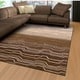 preview thumbnail 7 of 16, Nourison Contour Modern Abstract Wave Contemporary Hand-tufted Area Rug