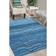 preview thumbnail 11 of 16, Nourison Contour Modern Abstract Wave Contemporary Hand-tufted Area Rug