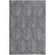 preview thumbnail 5 of 13, Nourison Contour Oversized Floral Leaf Contemporary Hand-tufted Area Rug 7'3" x 9'3" - Grey - Rectangle
