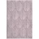 preview thumbnail 14 of 13, Nourison Contour Oversized Floral Leaf Contemporary Hand-tufted Area Rug 5' x 7'6" - Purple - Rectangle