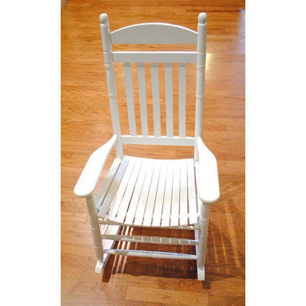 White Weather Resistant Mango Wood Patio Rocking Chair China White Weather Resistant Mango Wood Patio Rocking Chair China