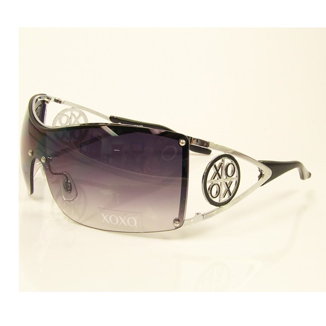 Xoxo Smoke And Silver Casino Sunglasses