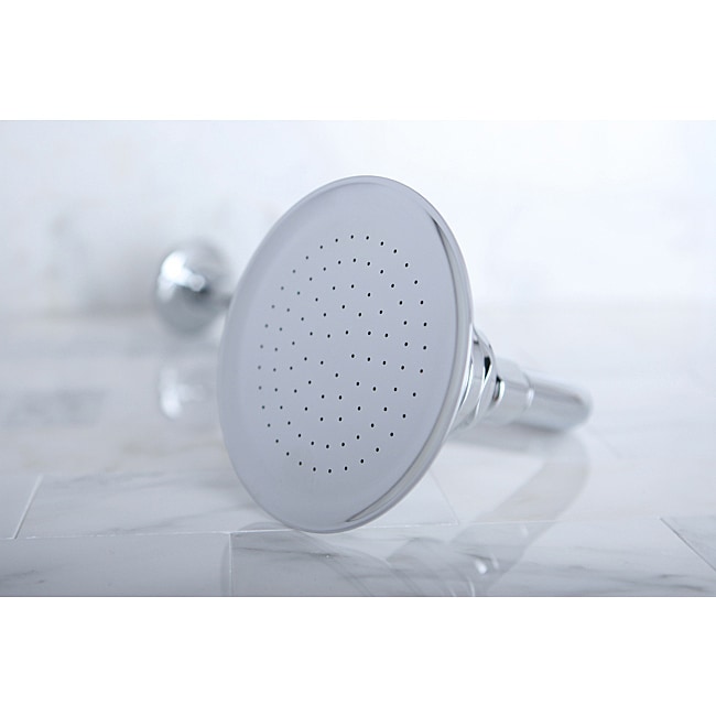 Kingston Brass Chrome Victorian 4.5-in Shower Head with Shower Arm