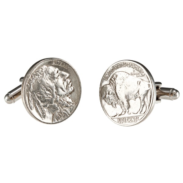 American Coin Treasures Buffalo Nickel Cuff Links American Coin Treasures Cuff Links