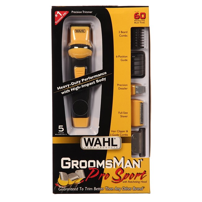 wahl groomsman pro sport beard trimmer