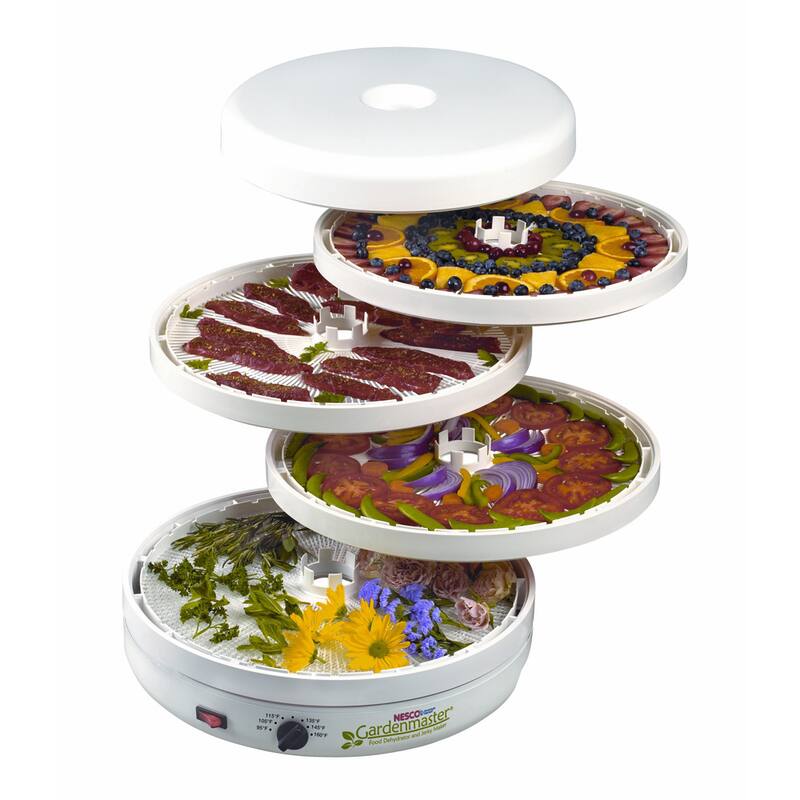 Nesco American Harvest Gardenmaster FD1010 White 1000watt Foods