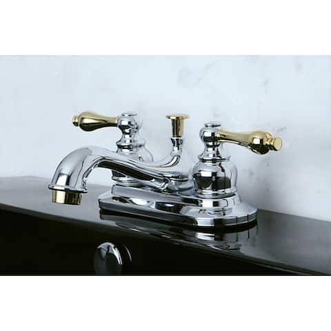 Shop Restoration Classic Chrome And Polished Brass Bathroom Faucet