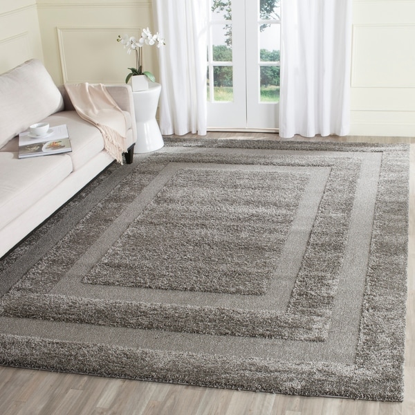 Safavieh Shadow Box Ultimate Grey Rug 8 X 10 On Safavieh Shadow Box Ultimate Grey Rug 8 X27