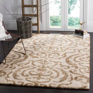 Olefin 5x8 6x9 Rugs For Less Safavieh Florida Ornate Cream Beige Damask Area Rug 5 3 X 7