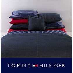 Tommy Hilfiger All American Denim Standard-size Sham - Bed Bath ...