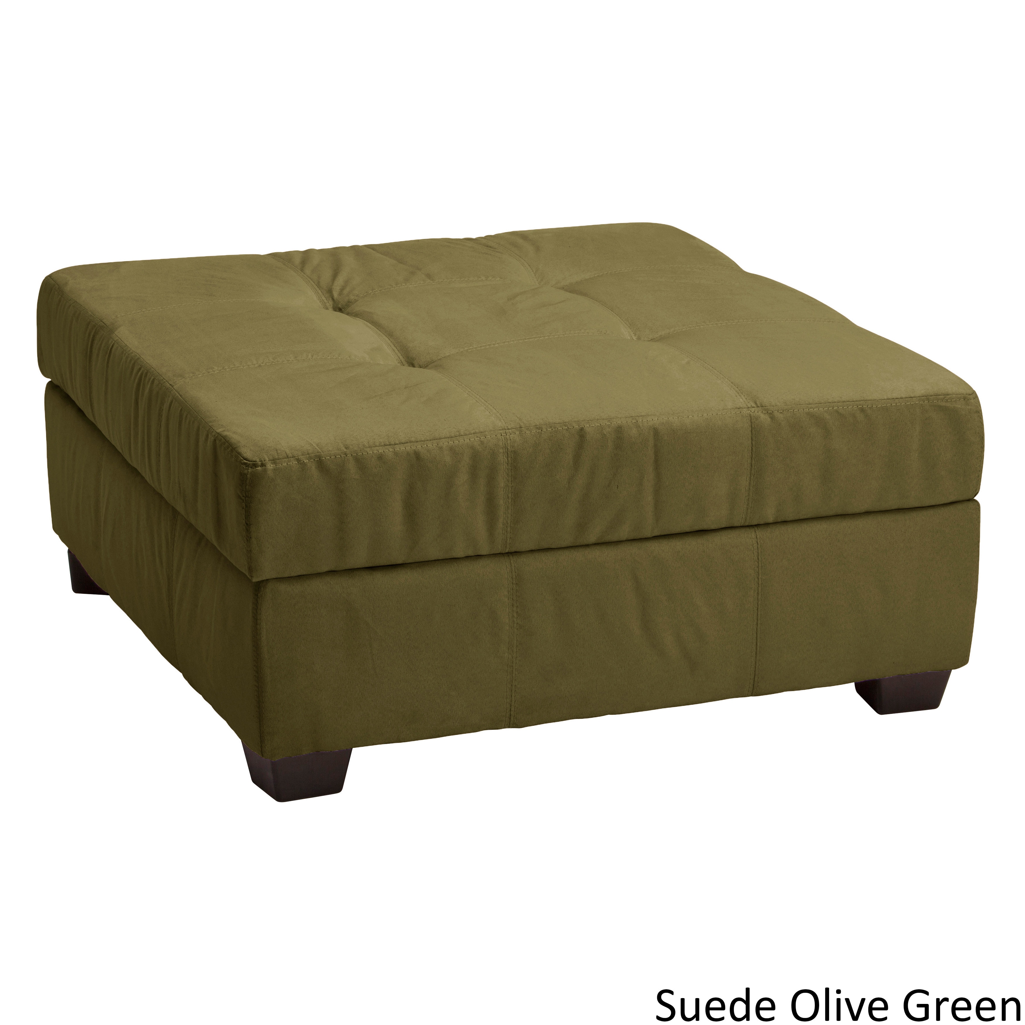 Vanderbilt 36 inch Square Hinged Storage Bench/ Ottoman