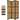 Handmade 6' Woven Wood Accent Room Divider