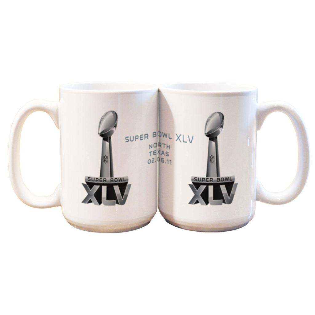 Super Bowl XLV (45) 15-ounce Ceramic Mug