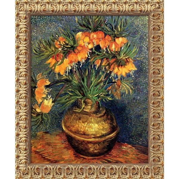 Vincent van Gogh 'Crown Imperial Fritillaries in a Copper Vase, 1886 ...