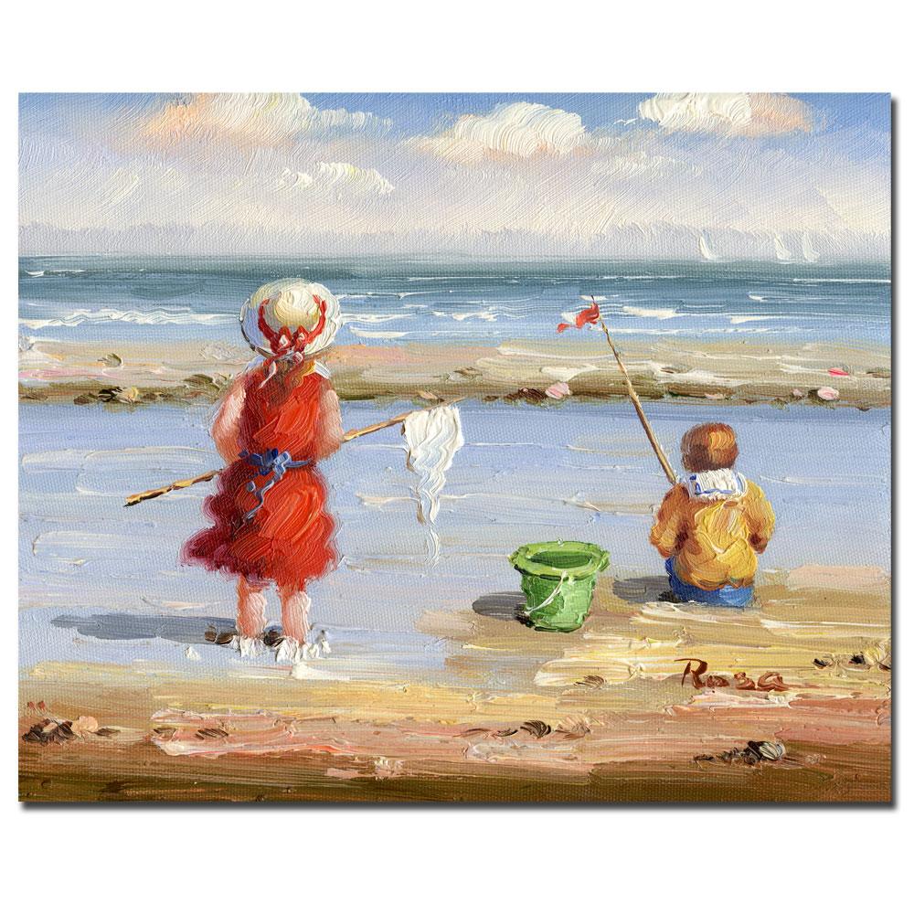 At the Beach II' Gallerywrapped Canvas Art Free Shipping Today