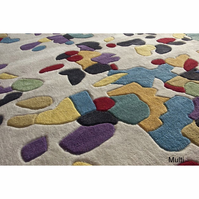 Nuloom Handmade Pino Celebrations Confetti Burst Rug (5 X 8)