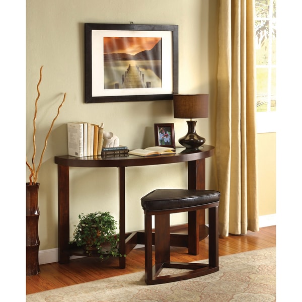 Furniture of America Gracie 2-piece Console Table Set - Free ... Furniture of America Gracie 2-piece Console Table Set - Free ...