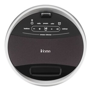 iHome IA17WZC Desktop Clock Radio - Stereo - Apple Dock Interface