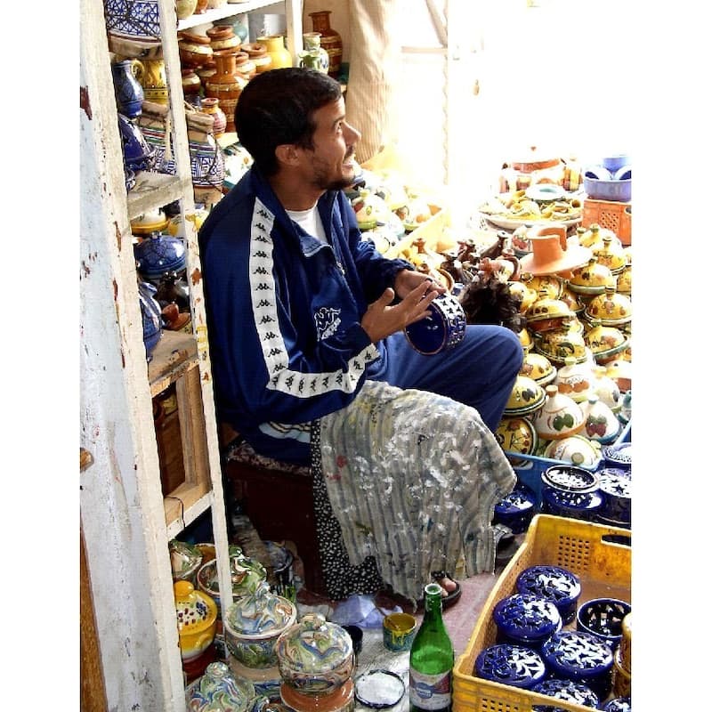 Moroccan Royal Bronze Floor Lamp (Morocco)