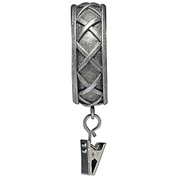 Shop Kirsch Regency Crossbase Antiqued Pewter Decorative Drapery