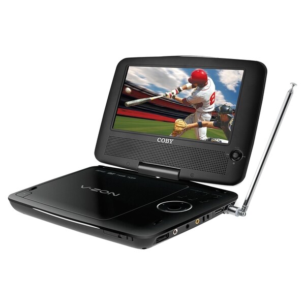 Coby TFDVD7389A Portable DVD Player - 7" Display
