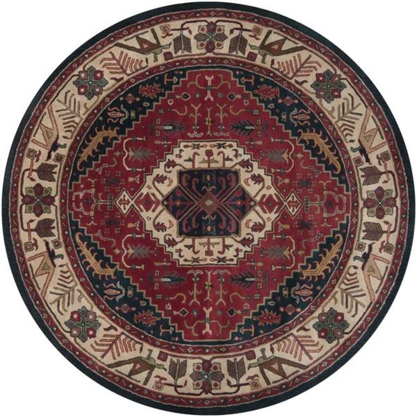 Laurel Creek Charles Handmade Area Rug - 8' Round