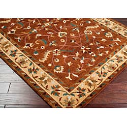 Hand-knotted Anastacia Wool Area Rug - 8' x 11' - 8' x 11'