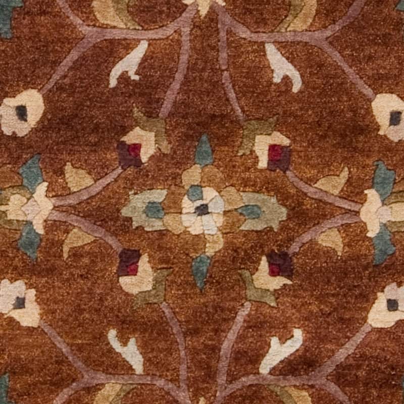 Hand-knotted Anastacia Wool Area Rug - 8' x 11' - 8' x 11'