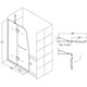 Shop DreamLine Aqua 48x72-inch Frameless Hinged Shower Door - Overstock ...