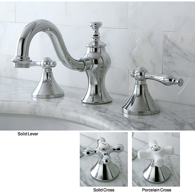 Lava Chrome Widespread Bathroom Faucet