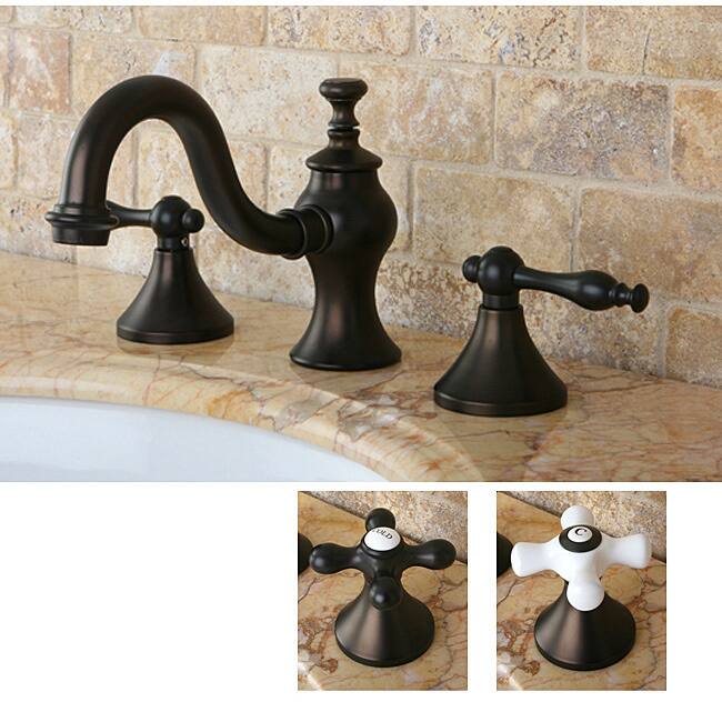 Lava Widespread Oil Rubbed Bronze Bathroom Faucet