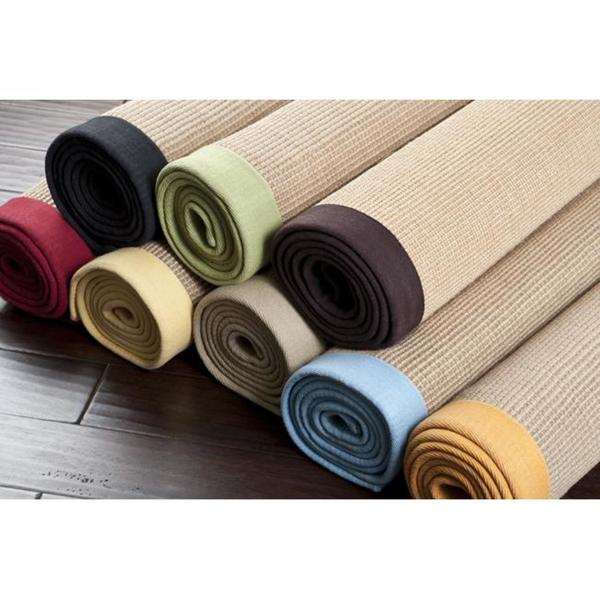 Hand-woven Autumn Multi Natural Fiber Jute Area Rug (8' x 10') - 8' x 10'