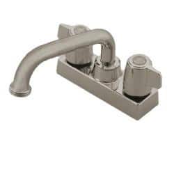 Kingston Brass Low Arc Laundry Faucet - Satin Nickel