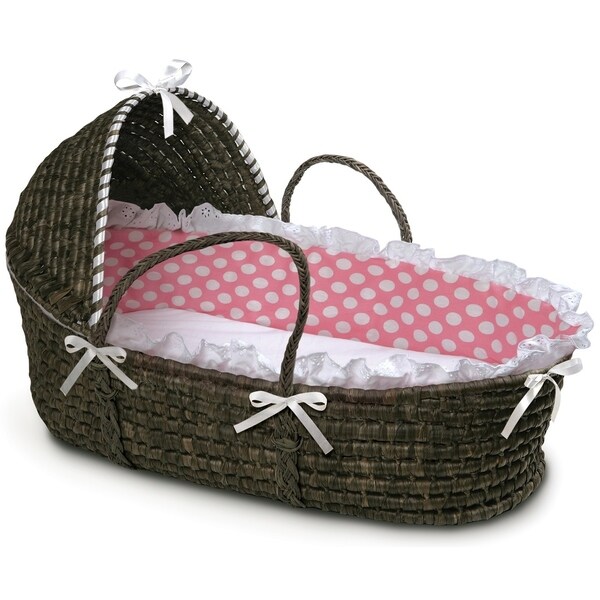 crushed velvet baby moses basket